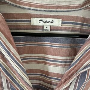 Madewell Cropped Button Down Top